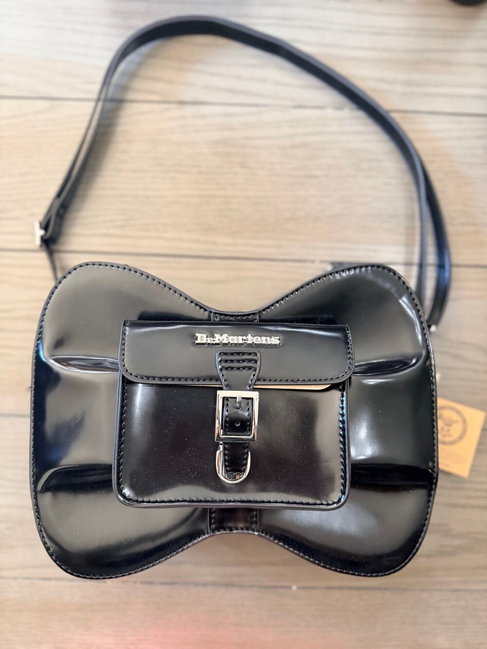 Dr. Martens vegan bow shaped bag